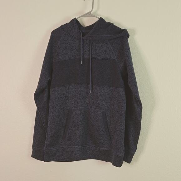 Blue women's fleece Hoodie - Picture 5 of 5